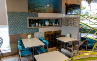 renovation restaurant Oakville tile walls