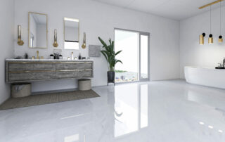 bathroom renovation tile flooring