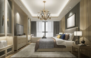 bedroom renovation hardwood flooring