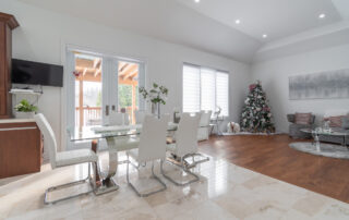 renvation dining room tile floor