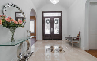 foyer renovation tile floor