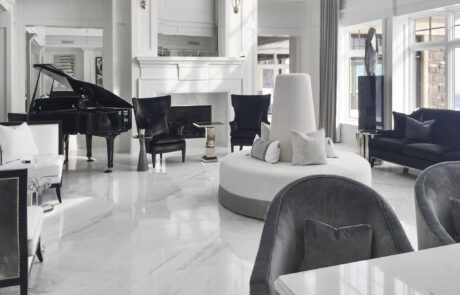 Renovation living room tile floor