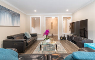 renovation living room wood floor