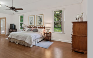 bedroom renovation wood floor