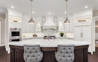 Renovation kitchen wood floor and cabinets